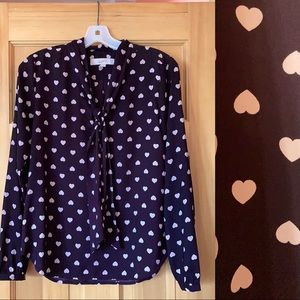 🤎LOFT Heart Top